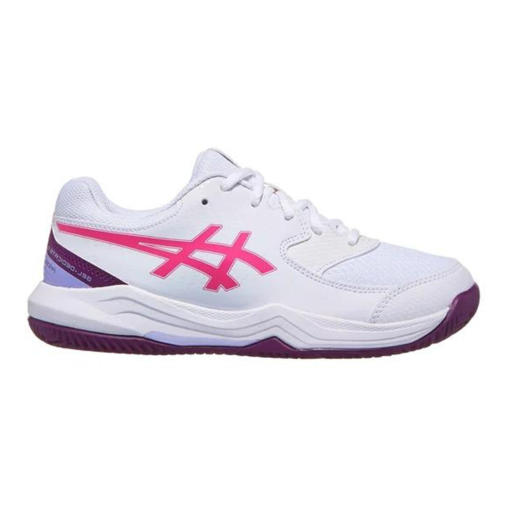 Zapatillas de Pádel Junior Asics Gel-Dedicate 8 GS - Blanco/Morado