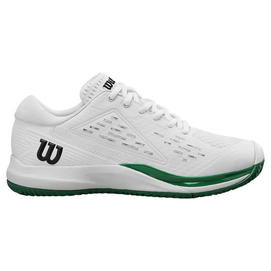 Wilson Rush Pro Ace Junior Shoes - White/Green