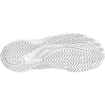 Zapatillas de tenis Wilson Rush Pro Ace All Court para mujer, color blanco