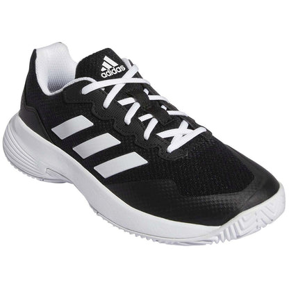 Adidas Gamecourt 2 Black White Women Shoes