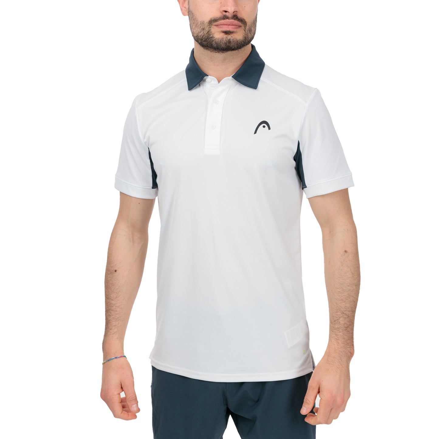 Head Slice Polo Shirt Men