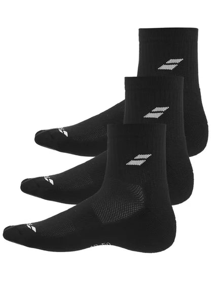 Babolat 3 Pairs Pack Quarter Socks